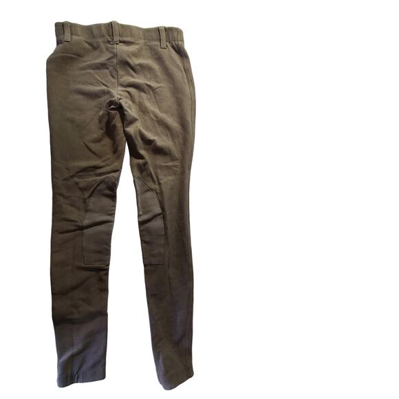 Devon Aire X-Wear Brown Knee Patch Pull On Breeches Pants XS 2647 - Picture 2 of 11